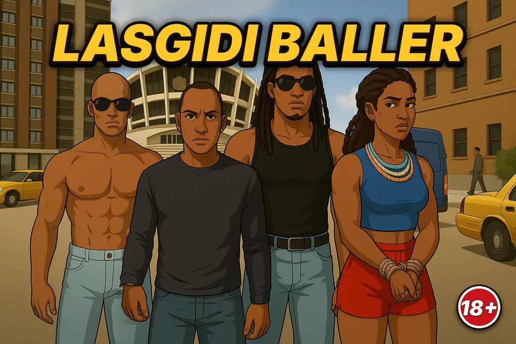 Lasgidi Baller: Hakeem, Zero Zero, Freeman and Nikoko on a Lagos street